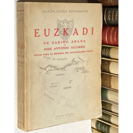 Euzkadi. De Sabino Arana a José Antonio Aguirre.  Notas para la historia del Nacionalismo Vasco.