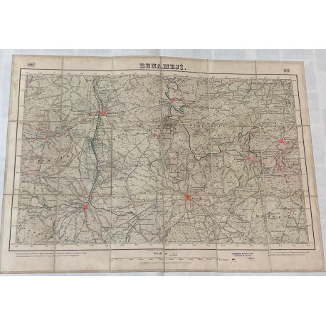 Benamejí (Córdoba). Mapa publicado por sectores (sector 1006).