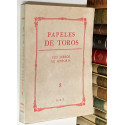 PAPELES DE TOROS nº 8. Sus libros. Su historia.