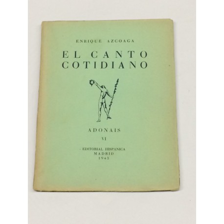 El canto cotidiano.